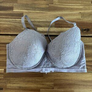 ASHLEY STEWART Floral Lace Bra Underwire Size 44DDD